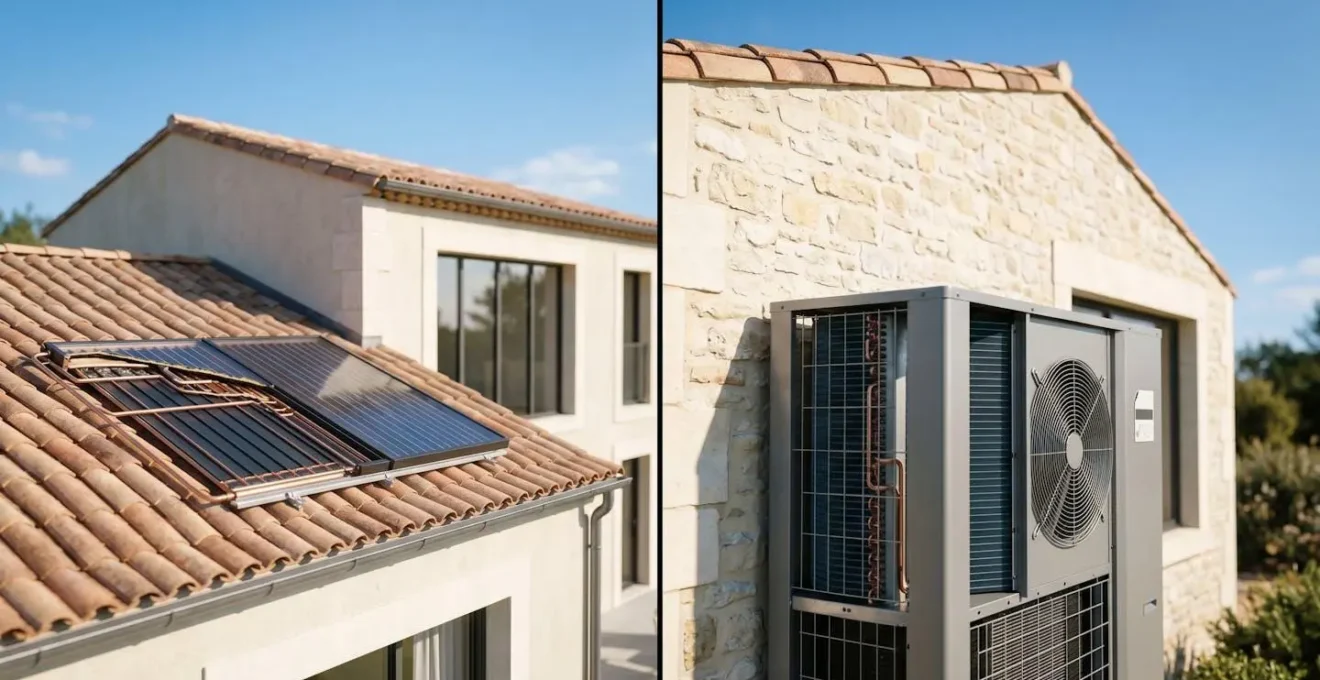 Comparaison entre système de chauffe-eau solaire et thermodynamique dans un environnement énergétique moderne
