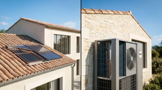 Comparaison entre système de chauffe-eau solaire et thermodynamique dans un environnement énergétique moderne