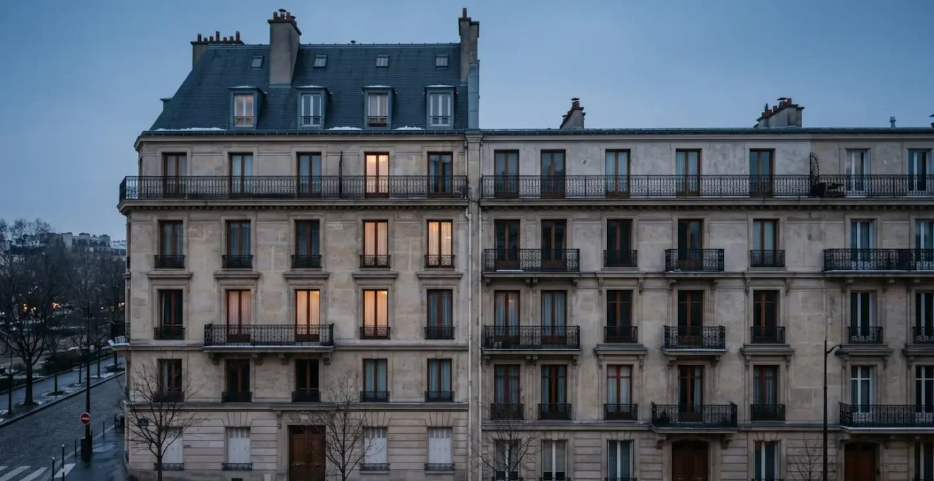Diagnostic thermique d'une façade de maison française révélant les ponts thermiques